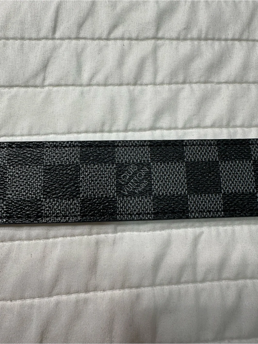 Black Louis Vuitton Belt